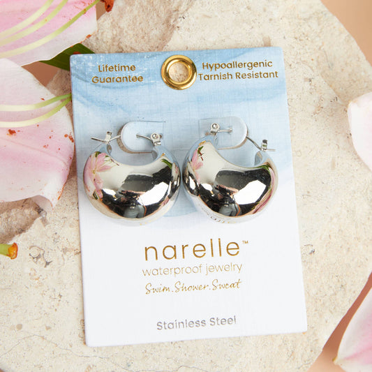 Howard's - Narelle Waterproof Bowl Hoop Earrings