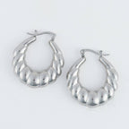 Howard's - Narelle Waterproof Twisted Chunky Hoop Earrings