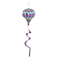 Home Clematis Burlap Balloon Spinner