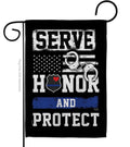 Two Group Flag Co - Serve Honor Protect First Responders Police Decor Flag
