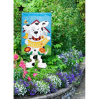 Magnolia - WELCOME DOG CRAZY LEG FLAG