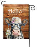 Hello Cow With Glasses