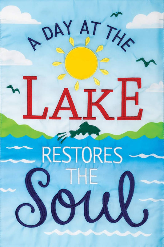 Applique-Lake Soul-FM - 12” x 18”