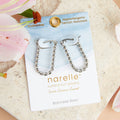 Howard's - Narelle Waterproof Twisted Hoop Earrings