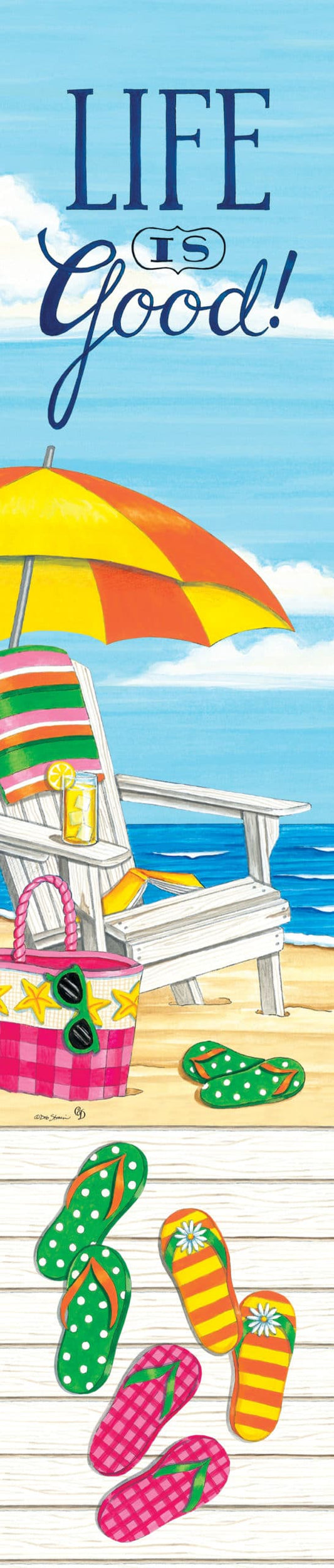 Flip Flop Beach Yard Expression