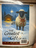 "Greatest Gift Sheep" Garden Durasoft™ Flag