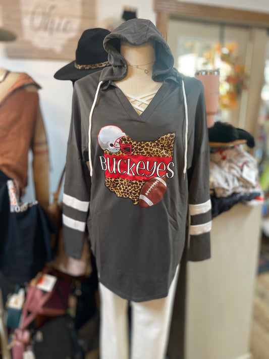 BUCKEYES SWEATSHIRT GREY