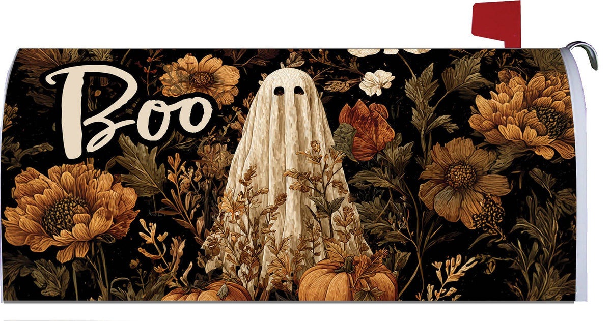 Custom Decor - Mailbox Makeover-Vintage Ghost