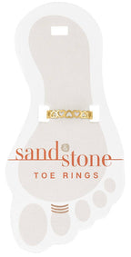 Sand & Stone: Toe Ring Gold