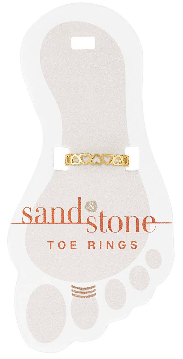 Sand & Stone: Toe Ring Gold