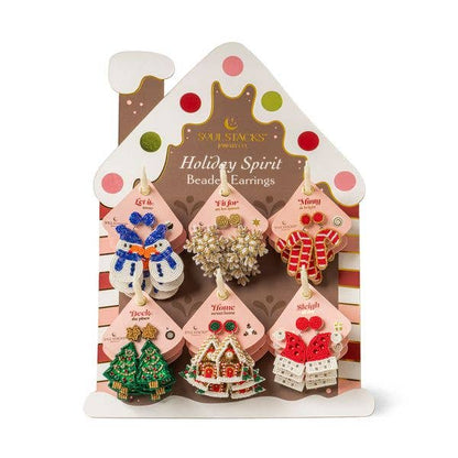 DM Merchandising - Soul Stacks Holiday Spirit Beaded Earrings