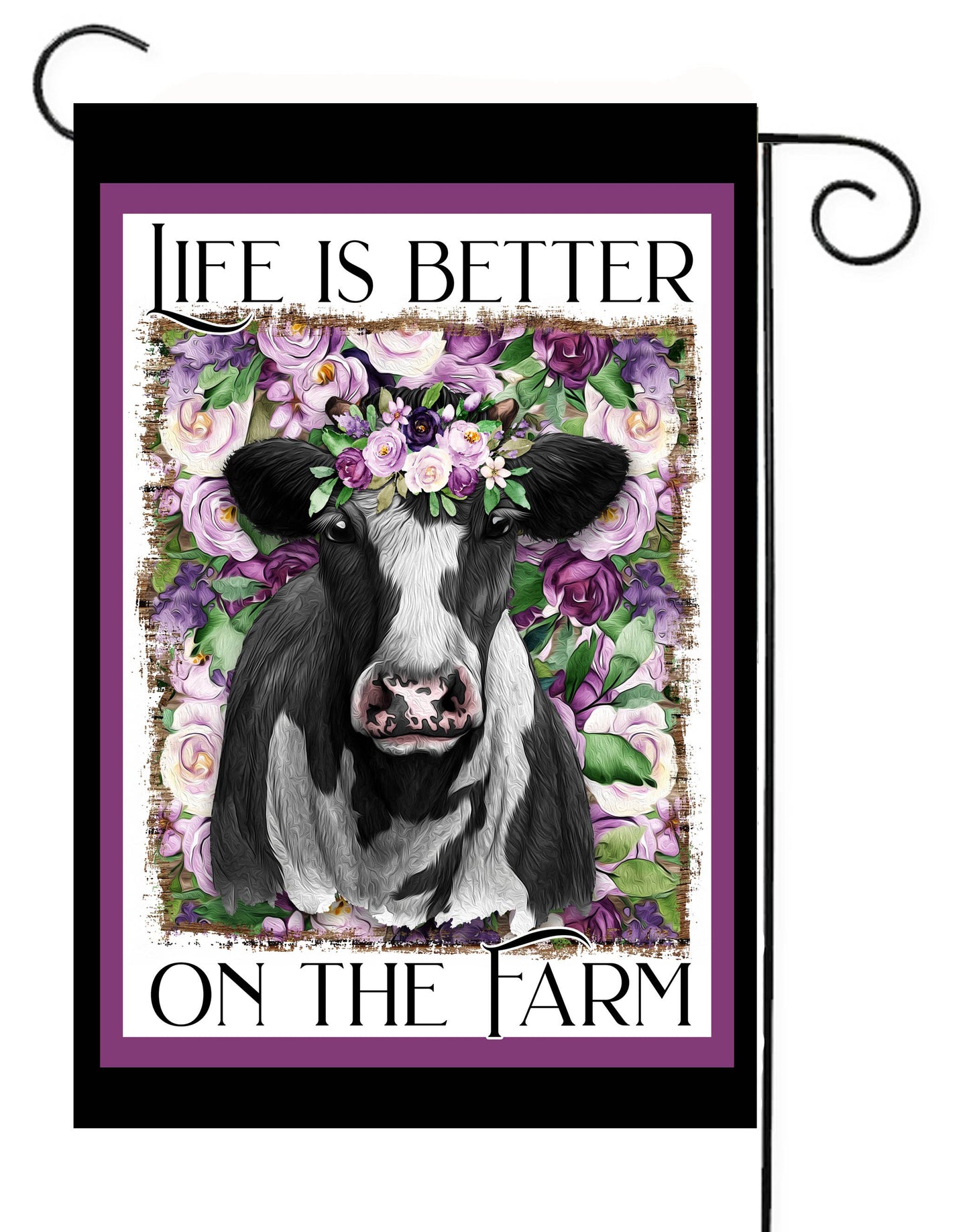 Life Is Better On The Farm  Garden Flag   12x18     G2556