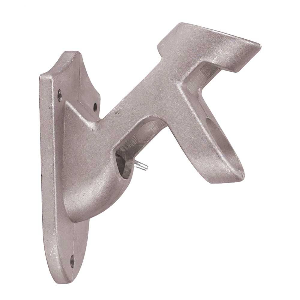FIXED POSITION ALUMINUM BRACKET GRAY