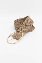 Wide Braided Belt – Great for Dresses & Casual Outfits