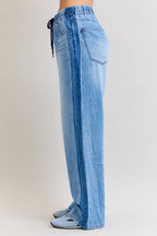 Judy Blue Jeans - HW Wilhemina Elastic WB & Side Panel