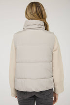 Misty SOLID ZIP UP PUFFER VEST