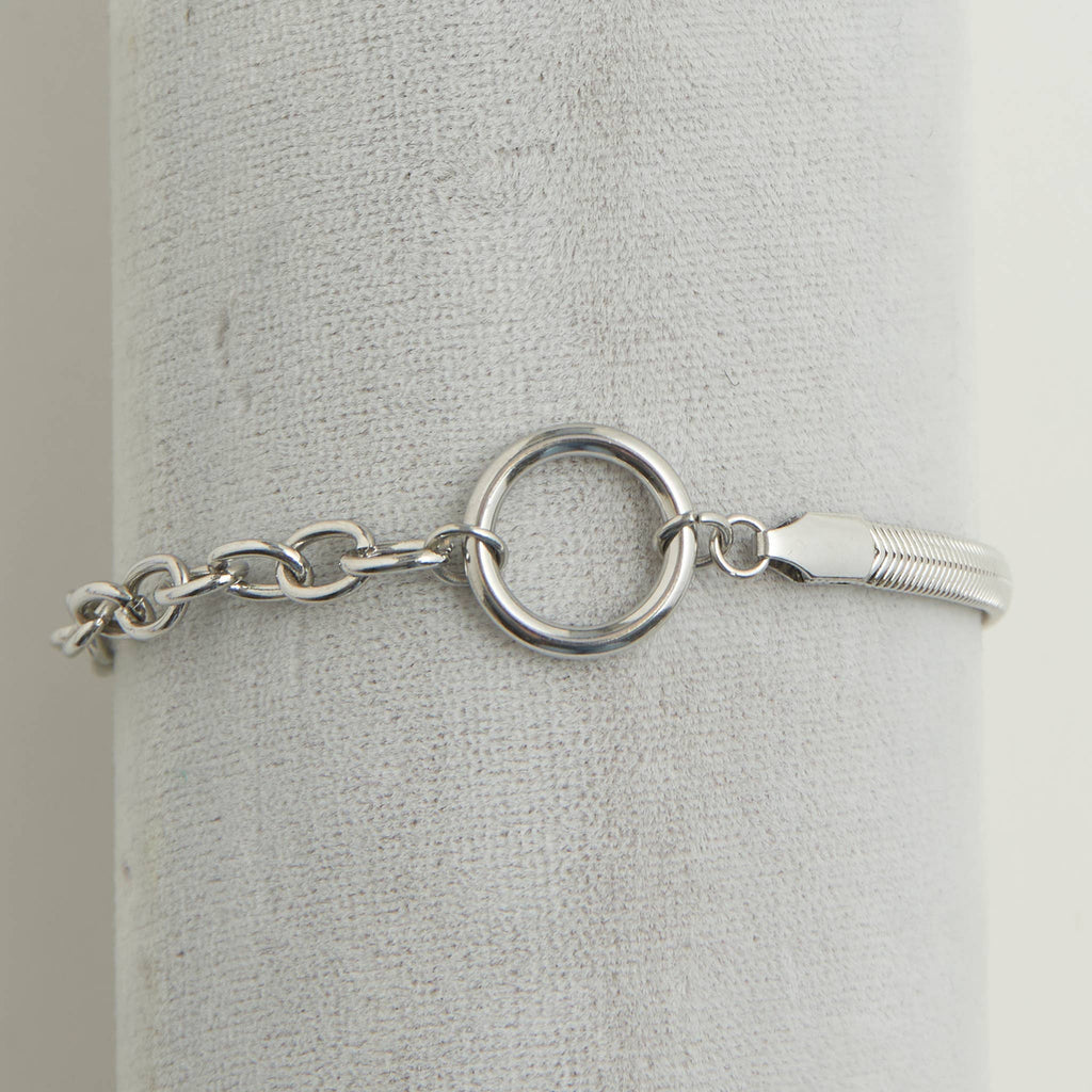 Howard's - Narelle Waterproof Cable & Snake Chain Bracelet
