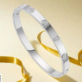 JOSSLYN by wall to wall - 18K NON-TARNISH WATERPROOF STAINLESS STEEL BANGLE | 40B5153