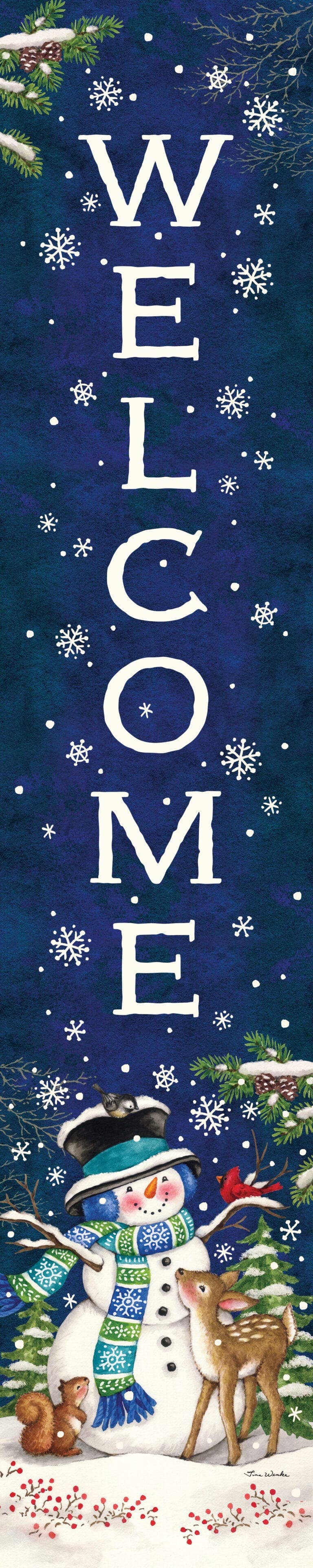 Yard Expression-Woodland Snowman