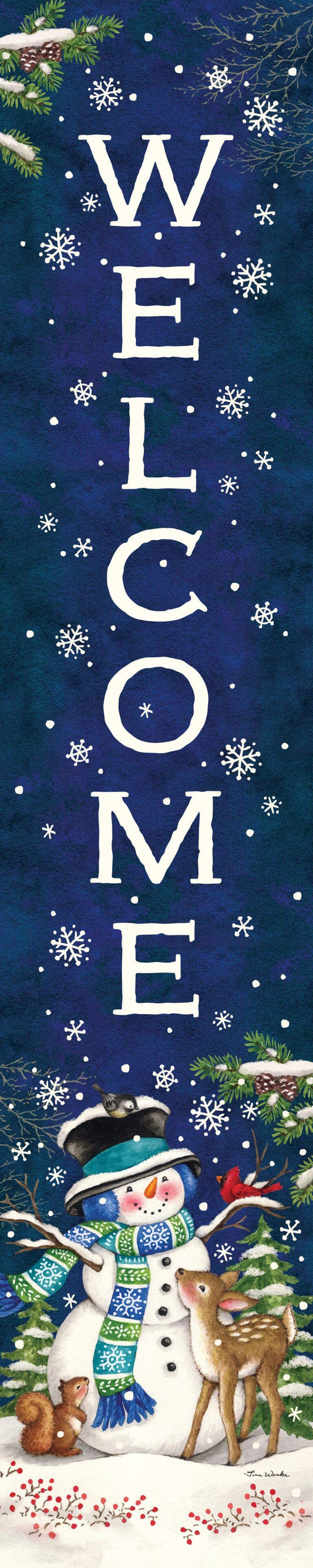 Yard Expression-Woodland Snowman