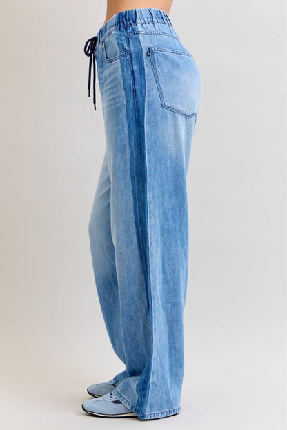 Judy Blue Jeans - HW Wilhemina Elastic WB & Side Panel