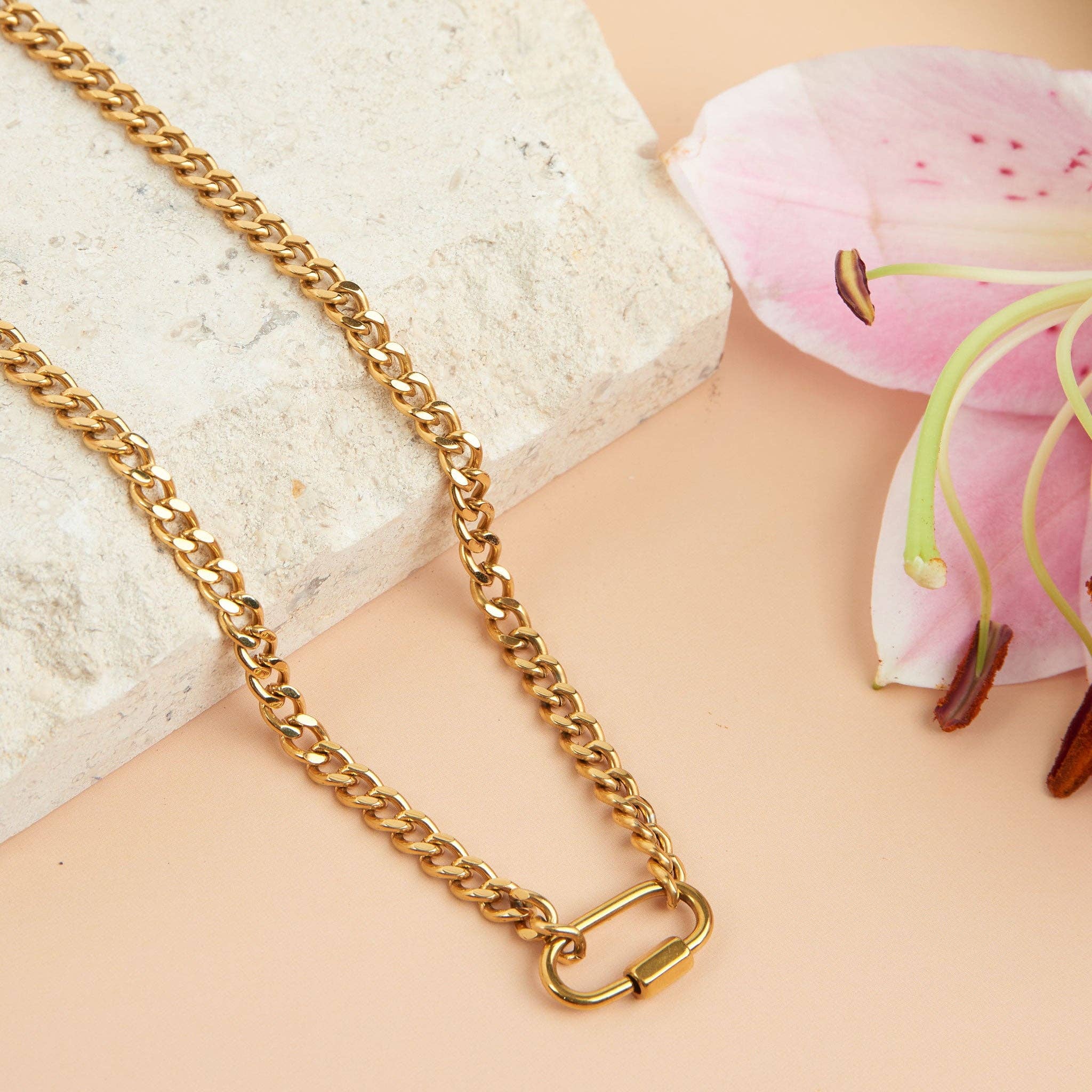Howard's - Narelle Waterproof 16" Functional Carabiner Necklace