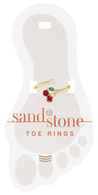 Sand & Stone: Toe Ring Gold