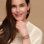 Howard's - Stella Holiday Baguette Gemstone Tennis Bracelet