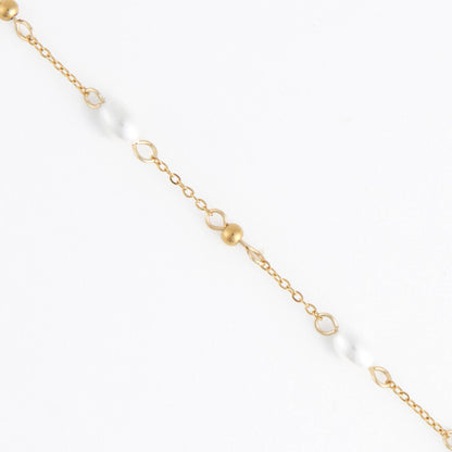 Howard's - Waterproof Necklace 18" Pearl & Bead Station Narelle