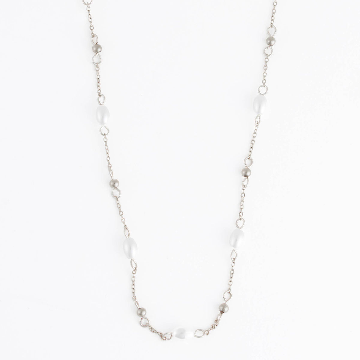 Howard's - Waterproof Necklace 18" Pearl & Bead Station Narelle