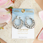Howard's - Narelle Waterproof Twisted Chunky Hoop Earrings