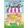 "Flower Market" Dura Soft™ Garden Flag