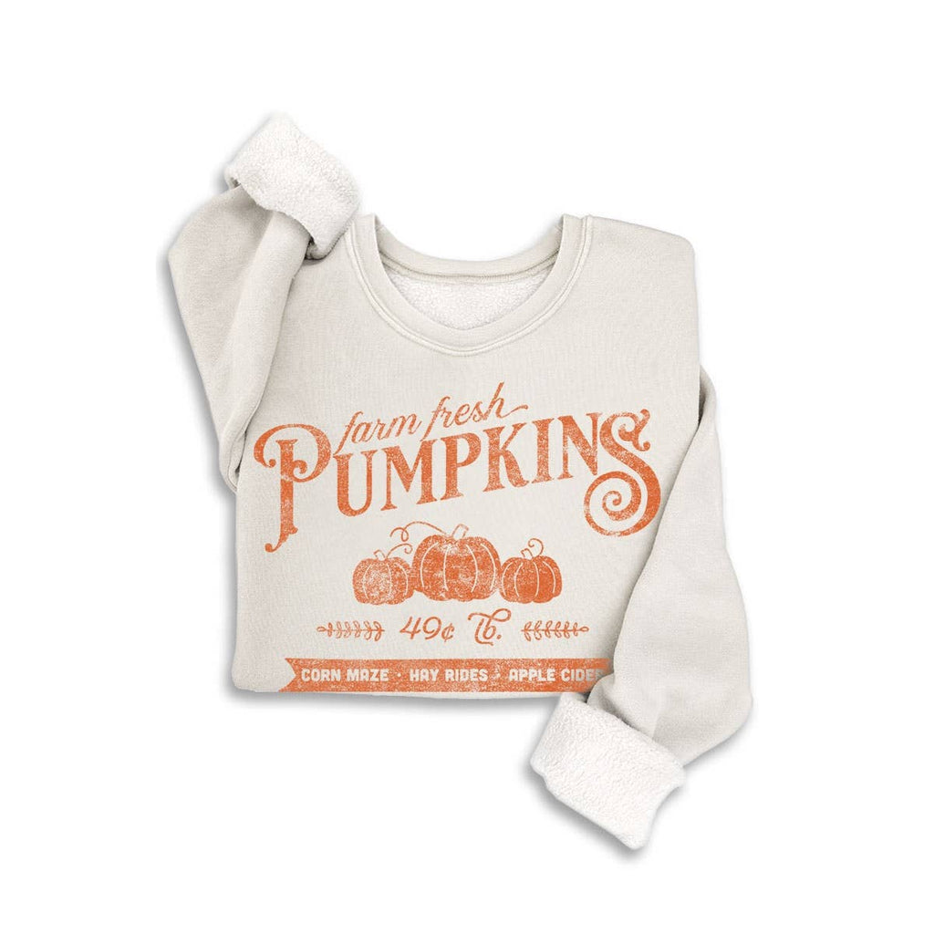 FARM FRESH PUMPKINS MINERAL SWEATSHIRTS-HRTandLUV