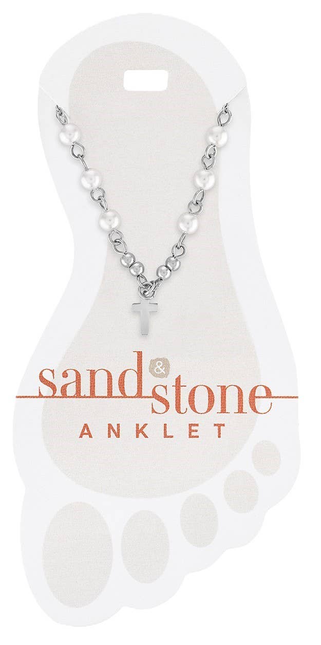 Sand and Stone Anklets