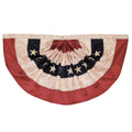 Pleated Fan Americana Bunting, 3' x 6'