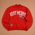The Darling Effect - Mockneck Sweatshirt-Vintage Very Merry