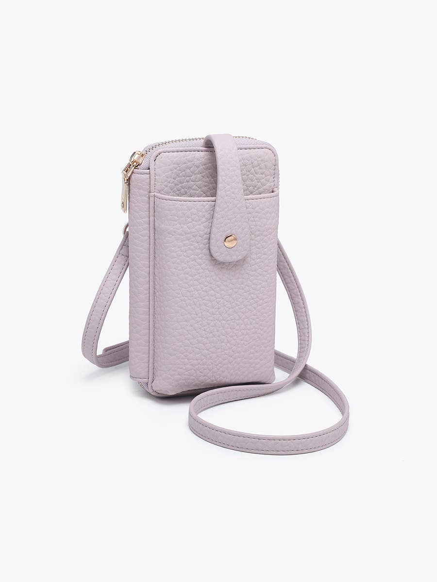 Isla Wallet Crossbody w/ Card Holders & Snap Closure Jen & Co.