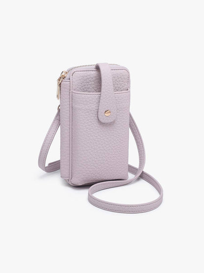 Isla Wallet Crossbody w/ Card Holders & Snap Closure Jen & Co.