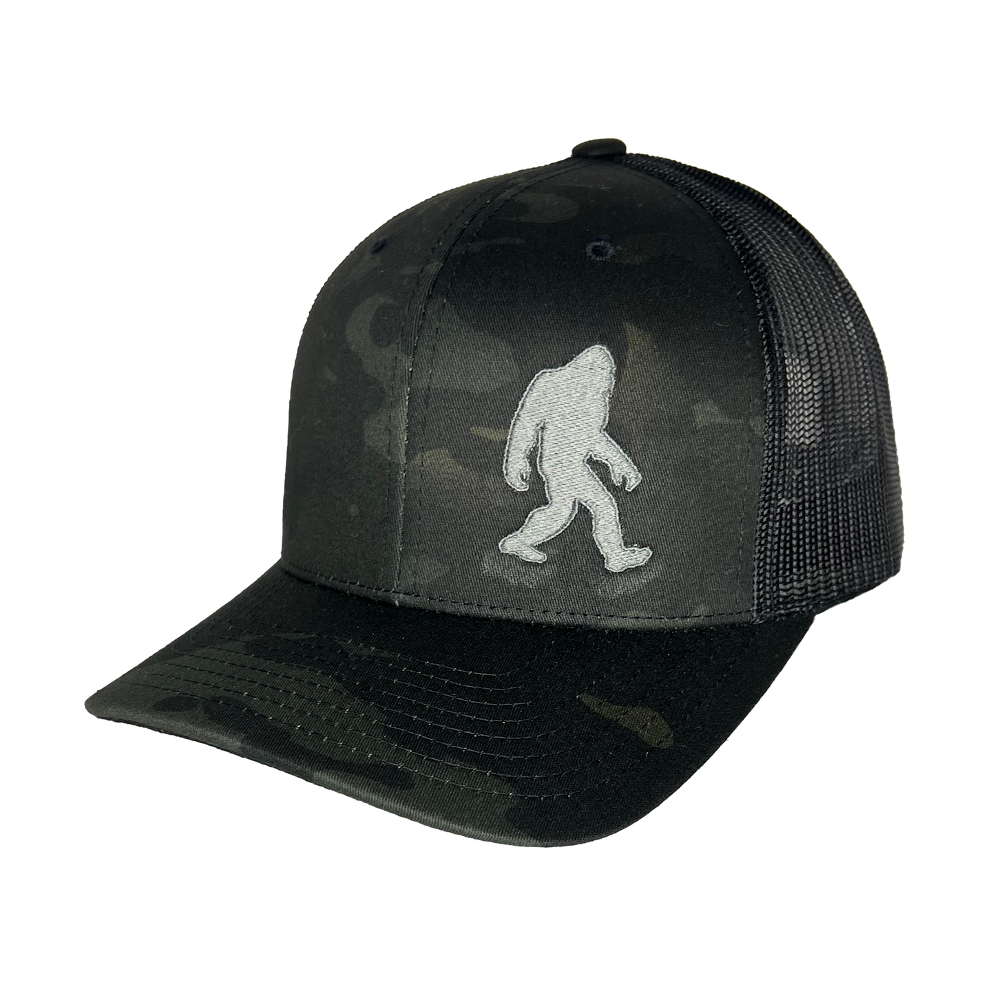 Direction Apparel - Sasquatch Embroidered Curved Bill Trucker Cap