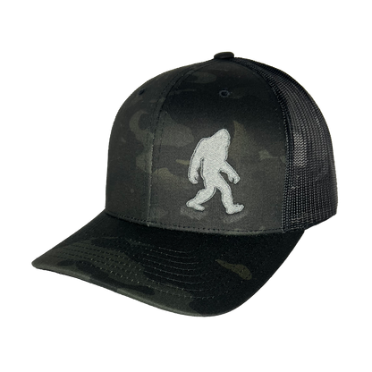 Direction Apparel - Sasquatch Embroidered Curved Bill Trucker Cap
