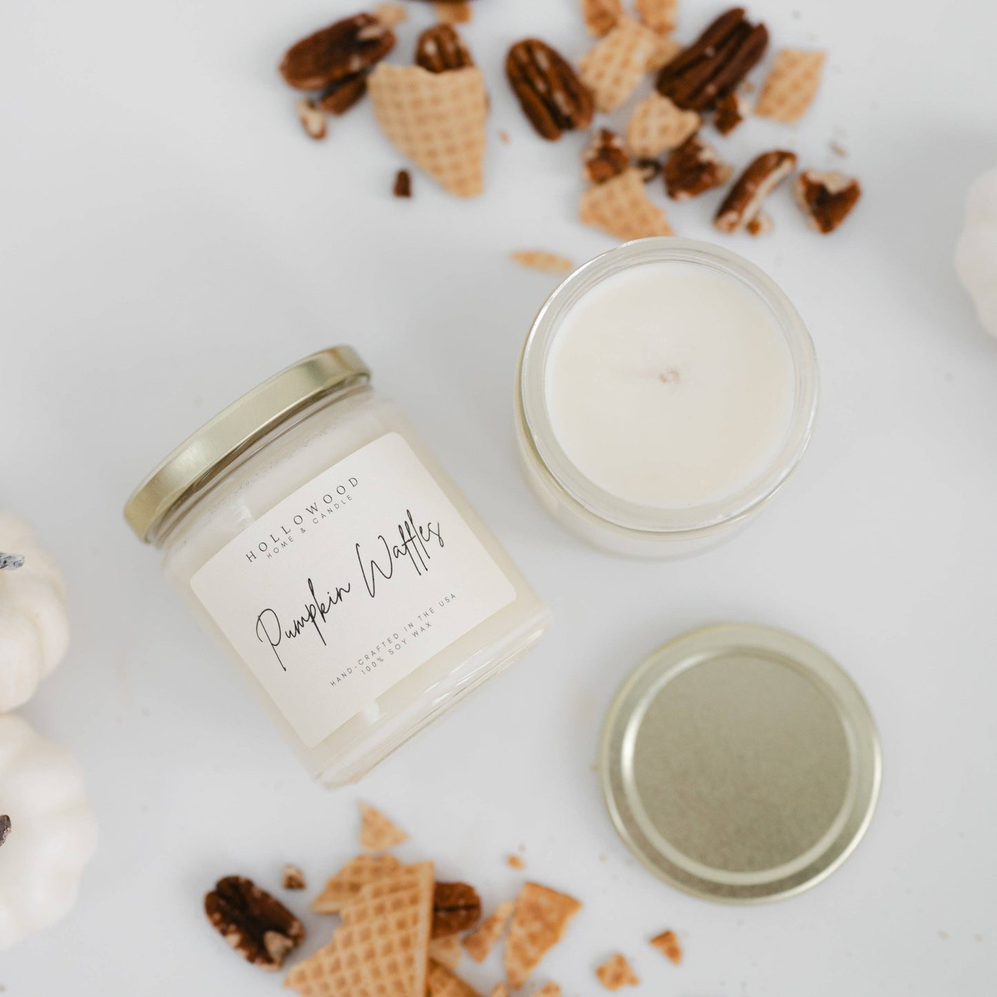 HOLLOWOOD FRAGRANCE - PUMPKIN WAFFLES | CANDLES