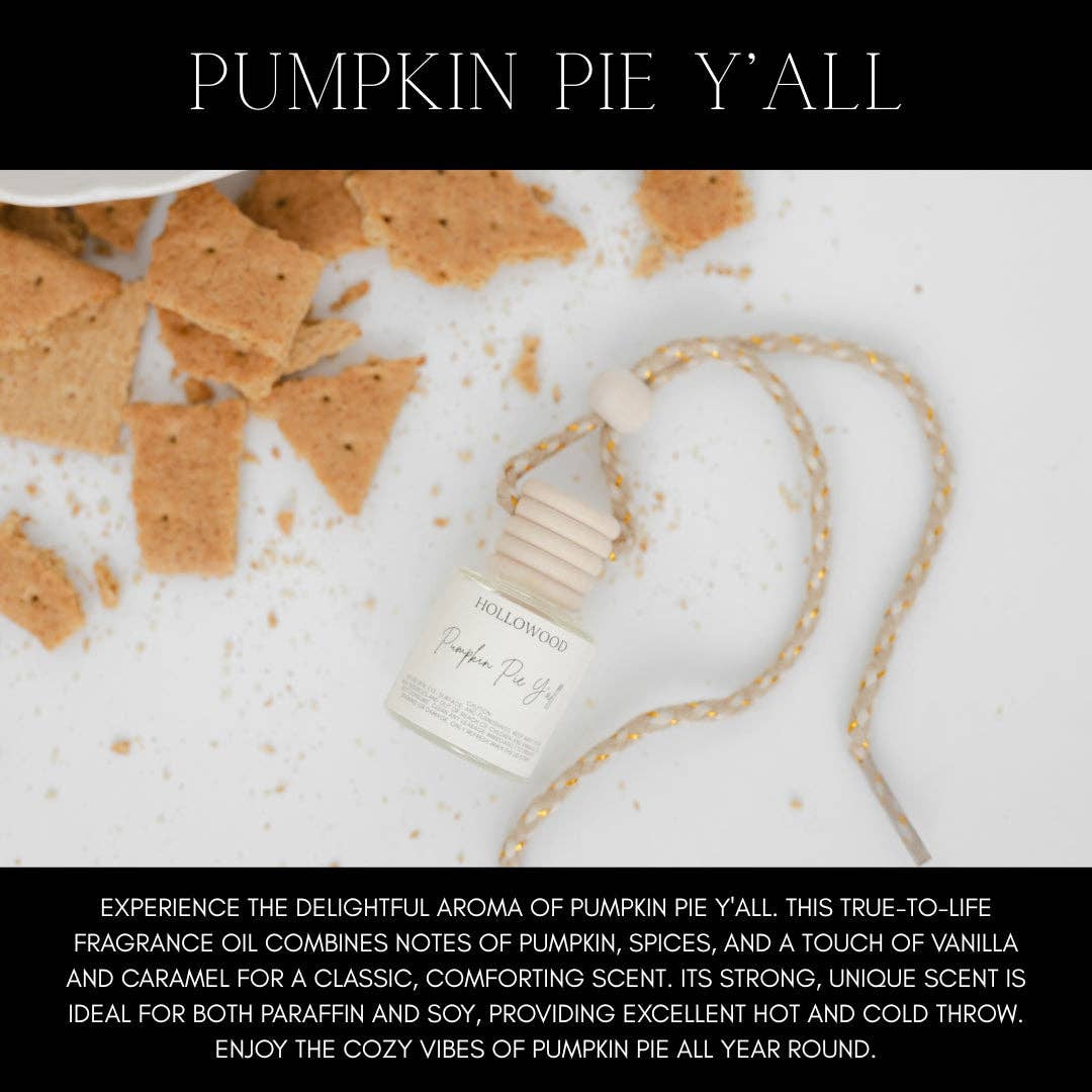 HOLLOWOOD FRAGRANCE - FALL CAR DIFFUSERS