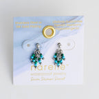 Howard's - Waterproof Earrings Fringe Drop Amazonite Narelle Silver