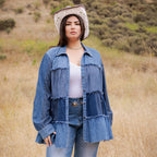 Young Threads - Limited Edition Sweater Knit Jhabla Top with Graceful Tiers