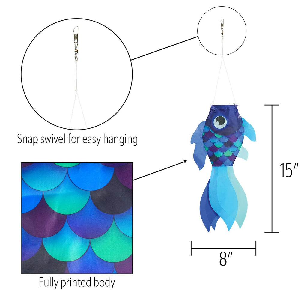 In the Breeze, LLC. - 15" Cool Damsel Fish