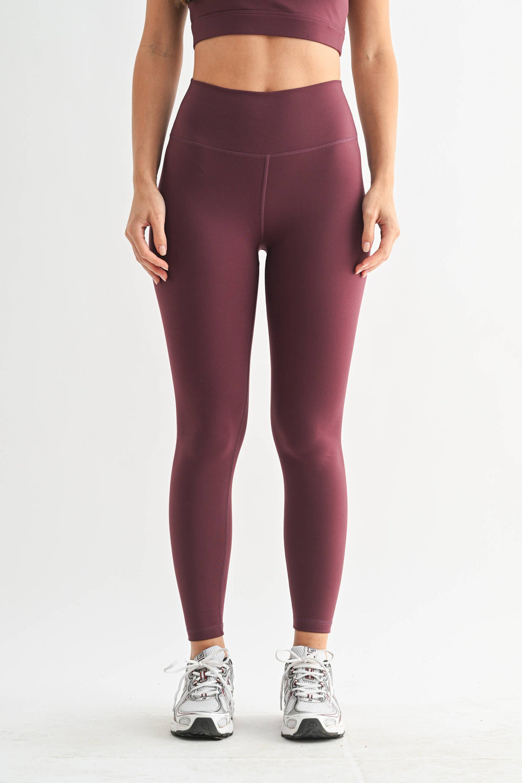 Mono B - Newport FlexForm Foldover High-Waisted Leggings
