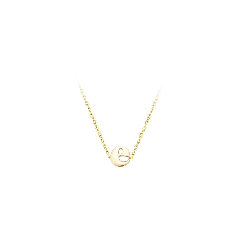 Maya J - Lower Case Mini Initial Necklaces