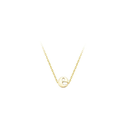 Maya J - Lower Case Mini Initial Necklaces