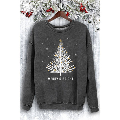 MERRY N BRIGHT GLITTER MINERAL SWEATSHIRTS
