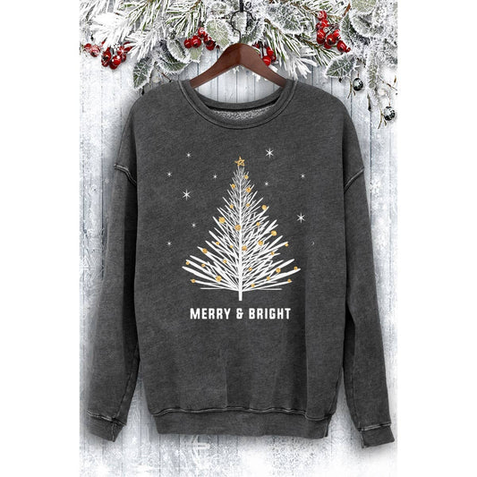 MERRY N BRIGHT GLITTER MINERAL SWEATSHIRTS